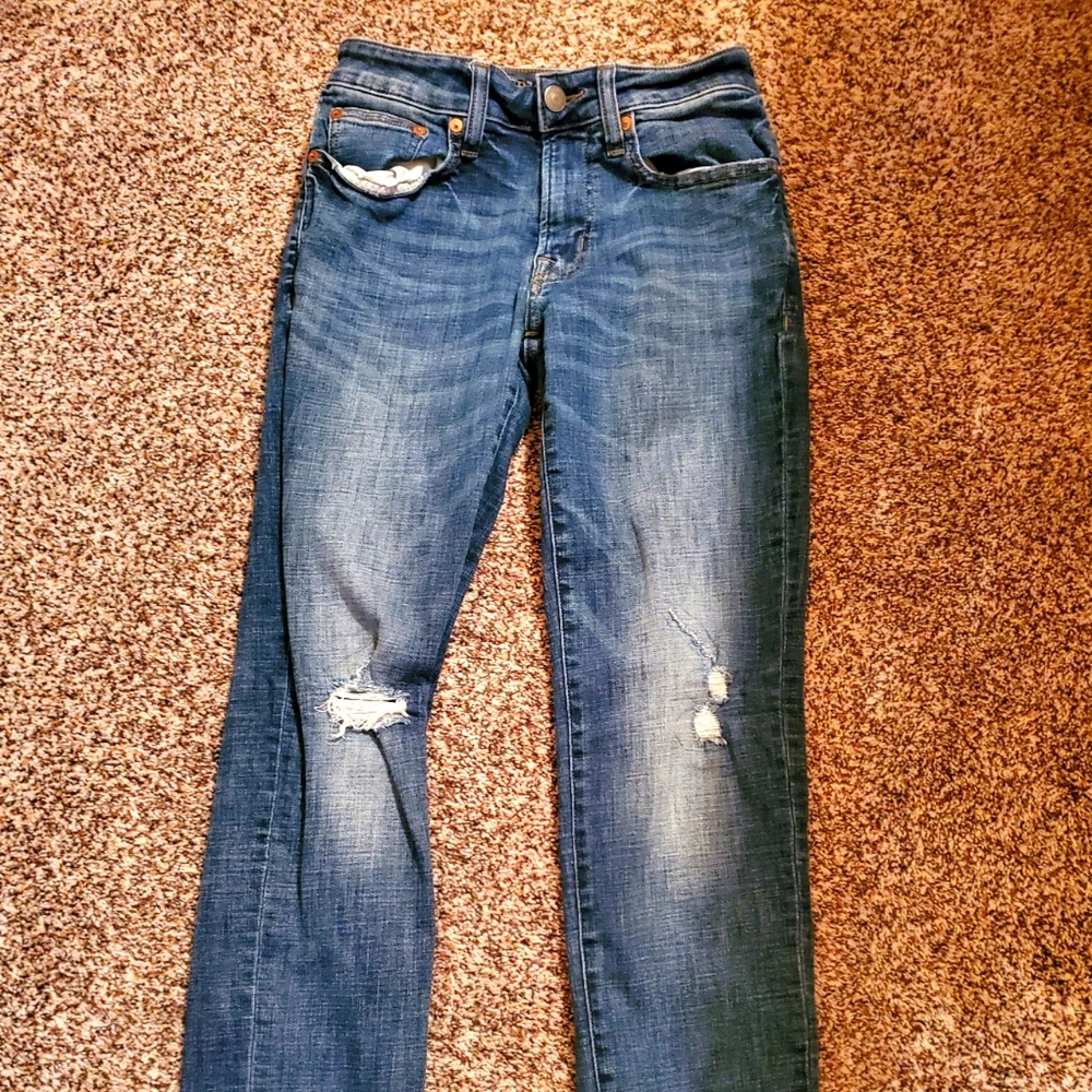 American eagle skinny jeans 28x32